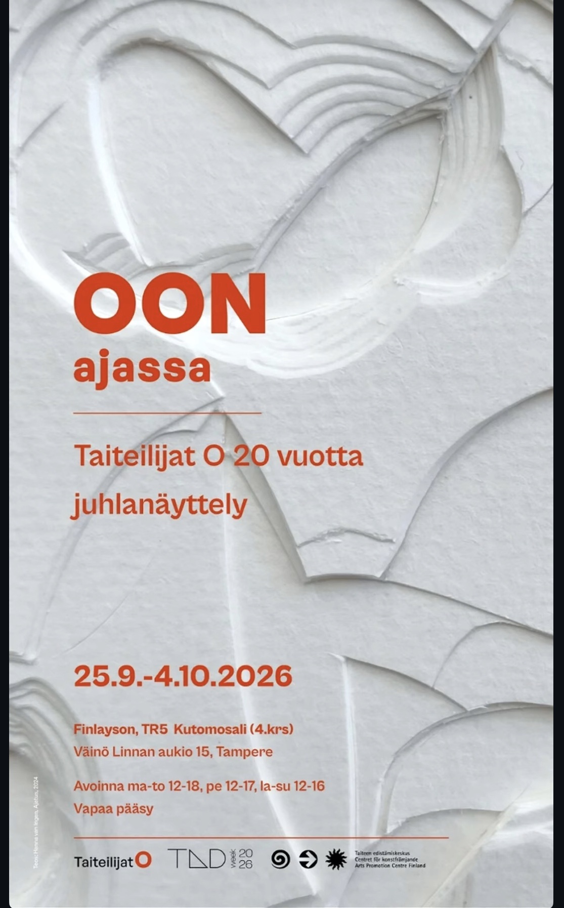 Artists O 20-year celebration exhibition