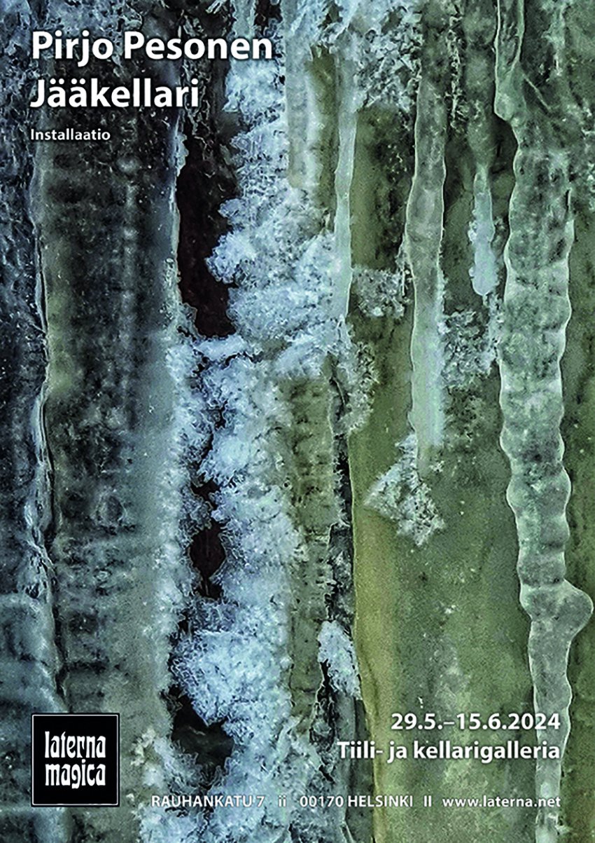 ICE CELLAR Installation at Gallery Laterna Magica 29.5.-15.6.